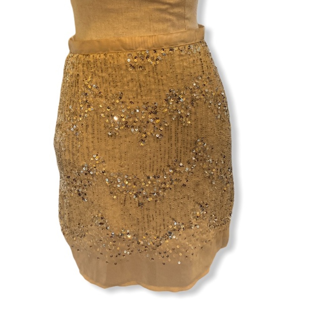 Cute H&M Mini Silver Sequins in cascading design